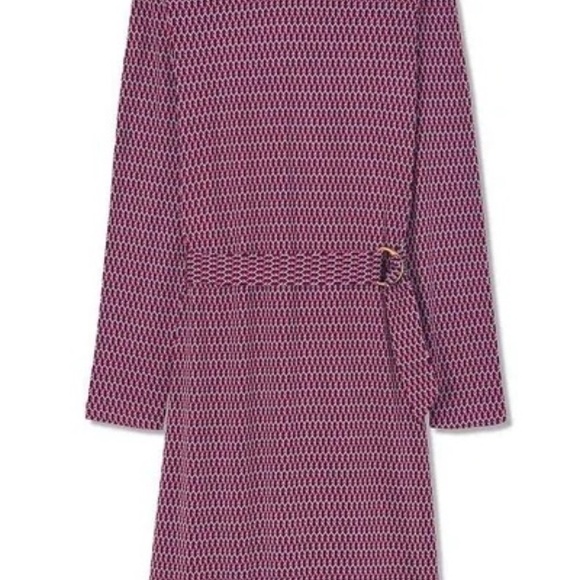 Tory Burch Size M long sleeve mini dress with Link Pattern - Picture 2 of 3